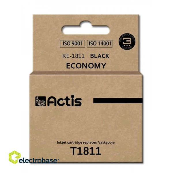 Actis KE-1811 ink (replacement for Epson T1811; Standard; 18 ml; black)