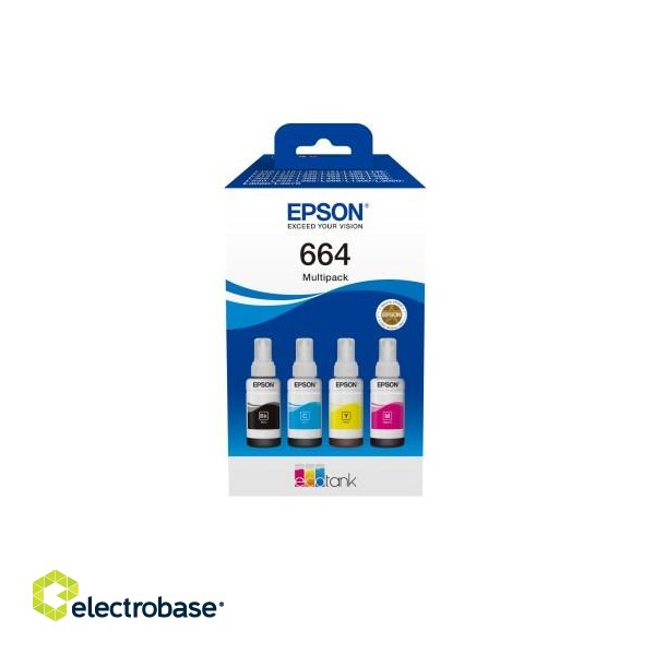 Epson C13T66464A ink cartridge 4 pc(s) Compatible Black, Cyan, Magenta, Yellow