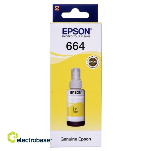 Epson T6644 Yellow ink bottle 70ml image 2