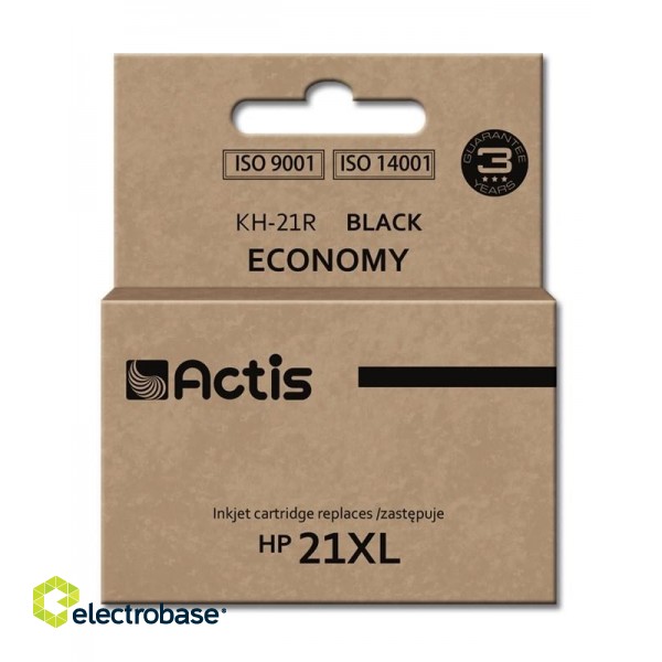 Actis KH-21R ink (replacement for HP 21XL C9351A; Standard; 20 ml; black)