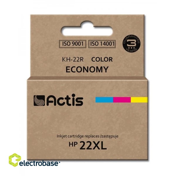 Actis KH-22R ink (replacement for HP 22XL C9352A; Standard; 18 ml; color)