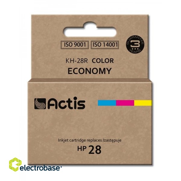 Actis KH-28R ink (replacement for HP 28 C8728A; Standard; 21 ml; color)