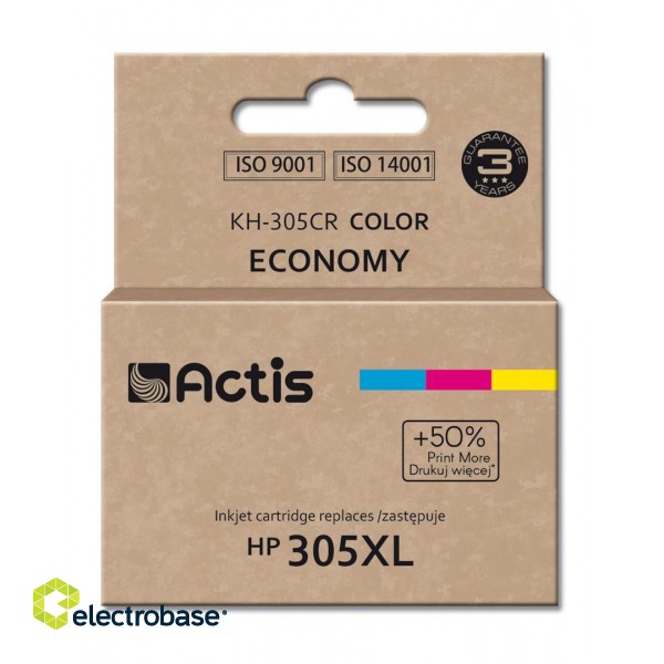 Actis KH-305CR Ink Cartridge (replacement for HP 3YM63AE; Standard; 18 ml; colour)