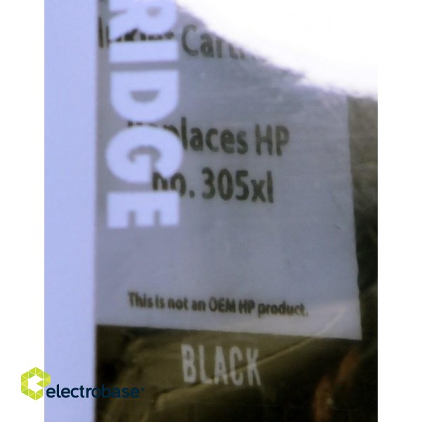 Superbulk ink for HP 305XL 3YM62AE reg SPB-305XLB, 18 ml, black image 2
