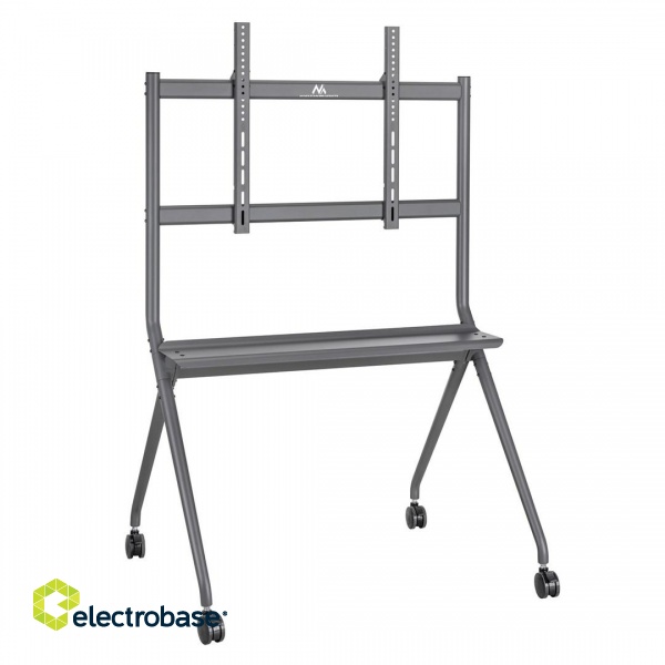 Maclean Mobile TV Floor Stand, 50"-86", 120kg, MC-977