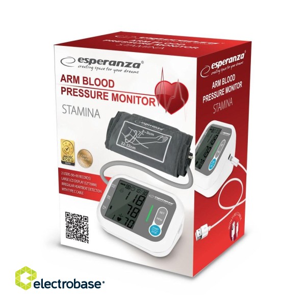 Esperanza ECB005 upper arm blood pressure monitor paveikslėlis 3