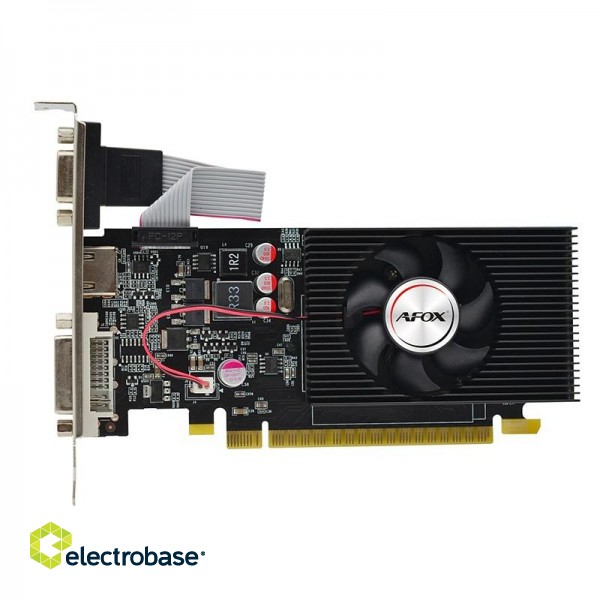 AFOX AF730-4096D3L5 graphics card NVIDIA GeForce GT 730 4 GB GDDR3 paveikslėlis 1