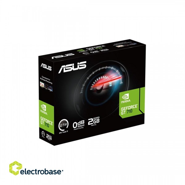 ASUS GT710-SL-2GD3-BRK-EVO NVIDIA GeForce GT 710 2 GB GDDR3 фото 4
