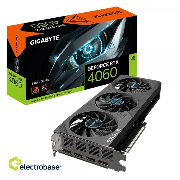 Gigabyte GeForce RTX 4060 EAGLE OC 8G NVIDIA 8 GB GDDR6 image 1