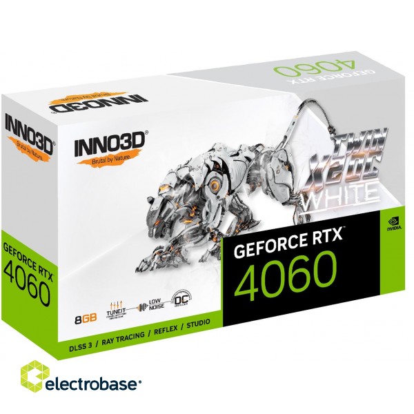 Inno3D N40602-08D6X-173051W graphics card NVIDIA GeForce RTX 4060 8 GB GDDR6 image 3