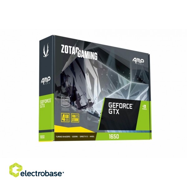 Zotac GAMING GeForce GTX 1650 AMP CORE GDDR6 NVIDIA 4 GB image 5