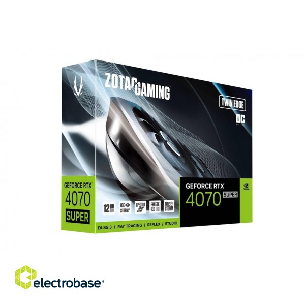 Zotac ZT-D40720H-10M graphics card NVIDIA GeForce RTX 4070 SUPER 12 GB GDDR6X paveikslėlis 7