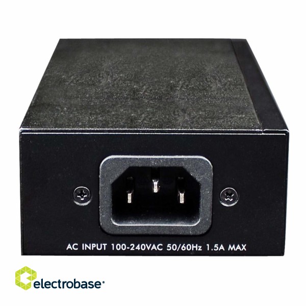 Intellinet Gigabit High-Power PoE+ Injector, 1 x 30 W, IEEE 802.3at/af Power over Ethernet (PoE+/PoE) image 6