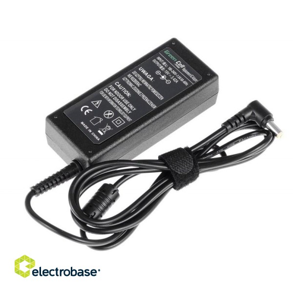 Green Cell AD01P power adapter/inverter Indoor 60 W Black фото 2