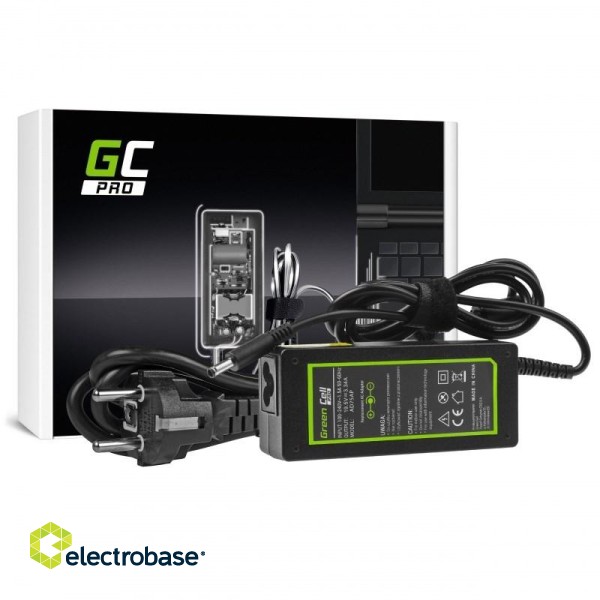 Green Cell AD75AP power adapter/inverter Indoor 65 W Black paveikslėlis 1