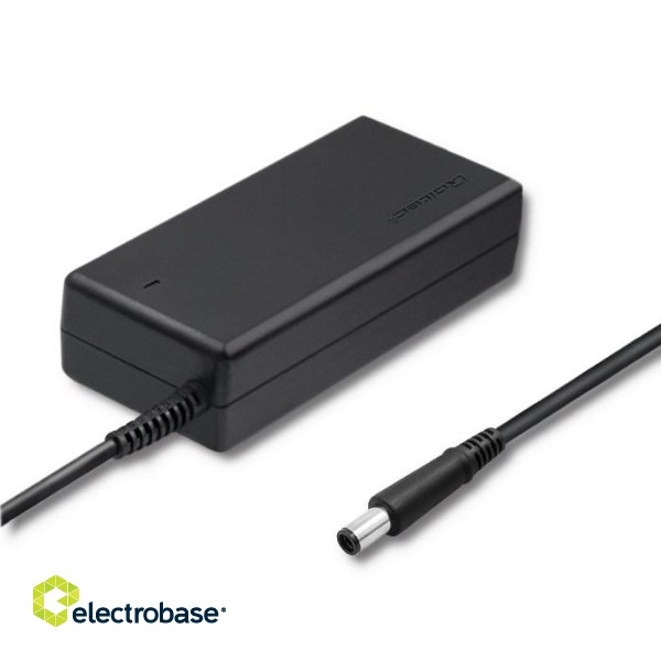 Qoltec 50086.90W Power adapter for HP Compaq | 90W | 19V | 4.74A | 7.4*5.0+pin | +power cable paveikslėlis 1