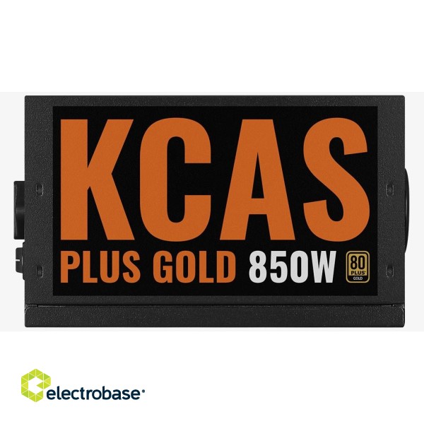 Aerocool KCAS PLUS GOLD 850W power supply unit 20+4 pin ATX Black image 3