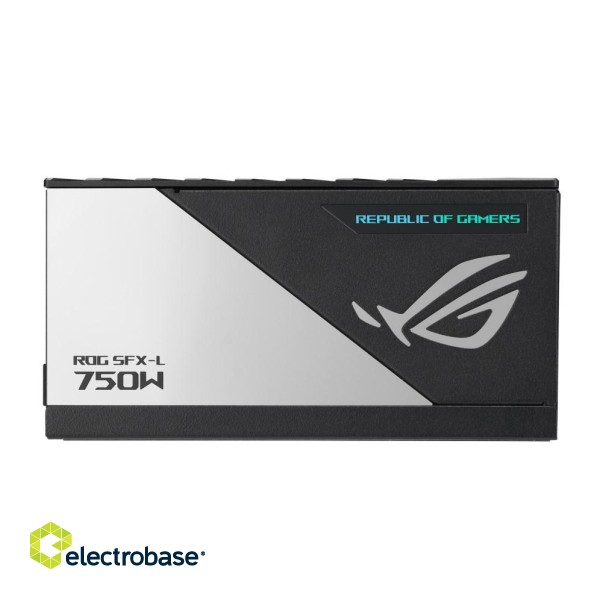 ASUS ROG Loki SFX-L 750W Platinum power supply unit 20+4 pin ATX Black, Silver paveikslėlis 2