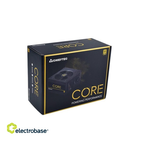 Chieftec Core BBS-700S power supply unit 700 W 24-pin ATX PS/2 Black paveikslėlis 4