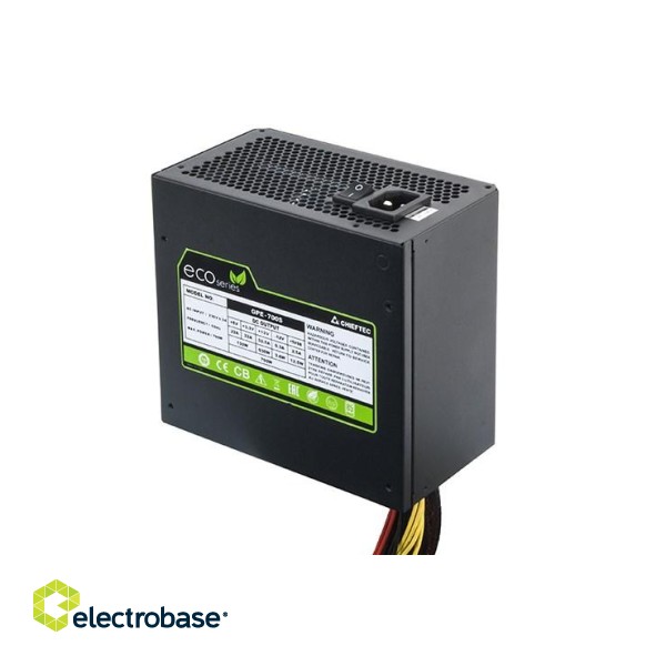 Chieftec GPE-500S power supply unit 500 W 24-pin ATX PS/2 Black image 2