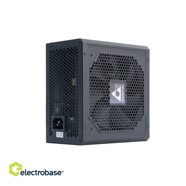 Chieftec GPE-500S power supply unit 500 W 24-pin ATX PS/2 Black image 1