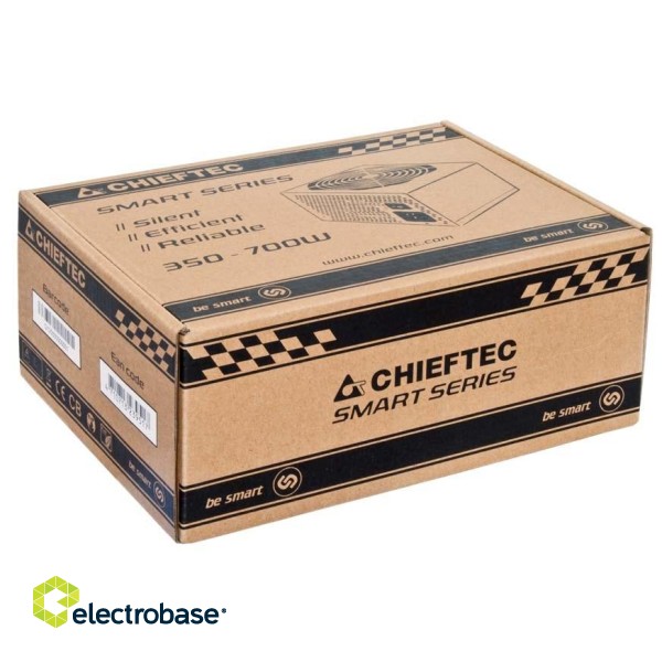 Chieftec Smart GPS-700A8 power supply unit 700 W 20+4 pin ATX PS/2 Black paveikslėlis 5