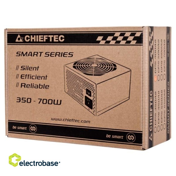 Chieftec Smart GPS-700A8 power supply unit 700 W 20+4 pin ATX PS/2 Black image 6