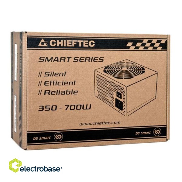 Chieftec Smart GPS-500A8 power supply unit 500 W 20+4 pin ATX ATX Black image 4