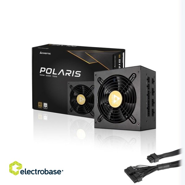 Chieftec Polaris power supply unit 750 W 20+4 pin ATX PS/2 Black image 4