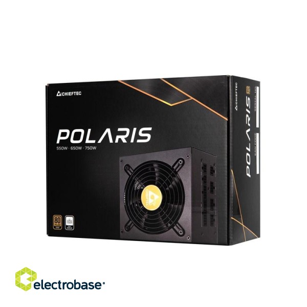 Chieftec Polaris power supply unit 750 W 20+4 pin ATX PS/2 Black фото 5
