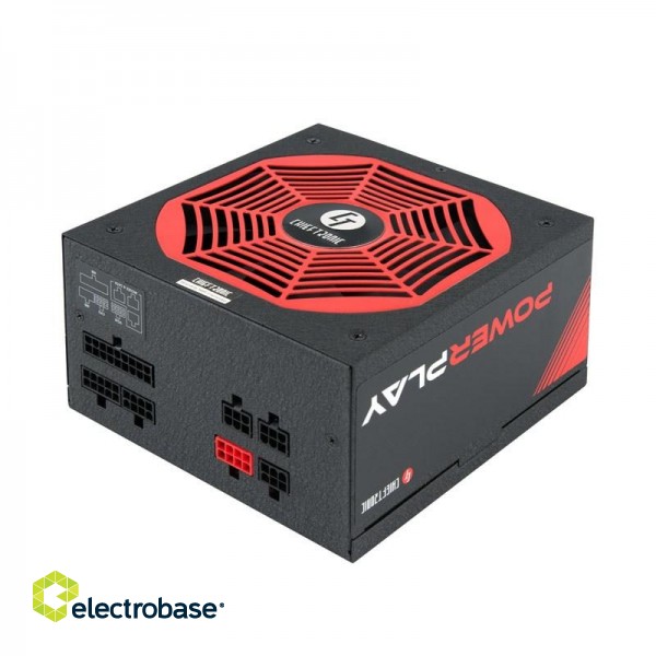Chieftec PowerPlay power supply unit 550 W 20+4 pin ATX PS/2 Black, Red фото 4