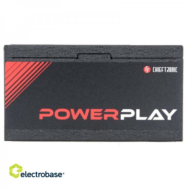 Chieftec PowerPlay power supply unit 550 W 20+4 pin ATX PS/2 Black, Red image 1