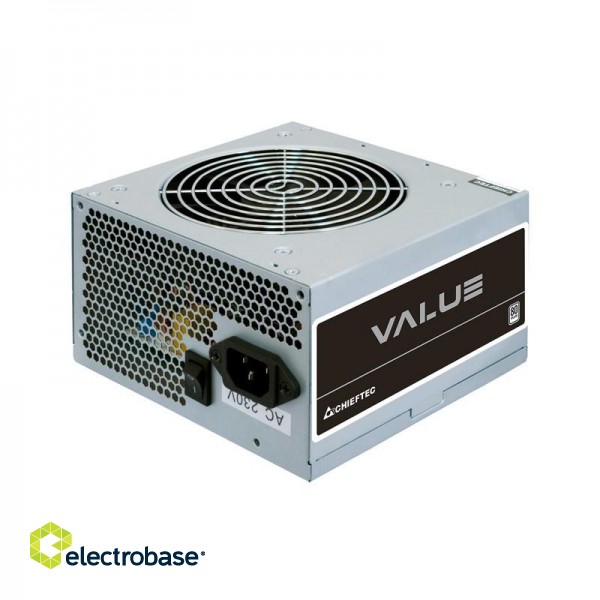 Chieftec Value APB-500B8 power supply unit 500 W 20+4 pin ATX ATX Silver