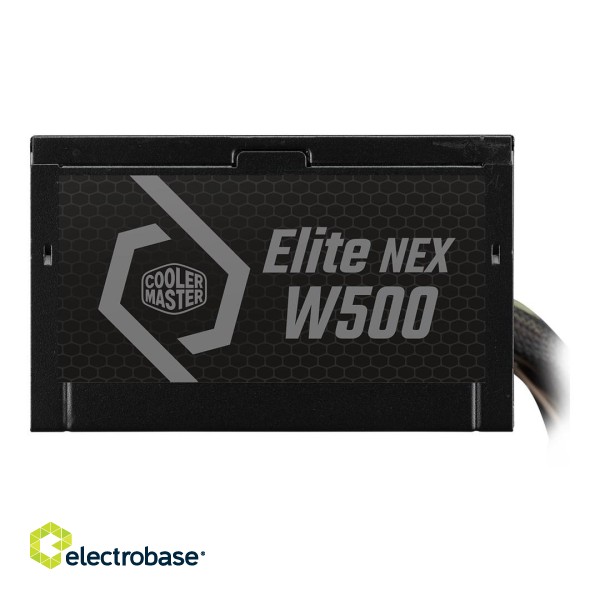 Cooler Master Elite NEX White 230V 500 power supply unit 500 W 24-pin ATX ATX Black image 3