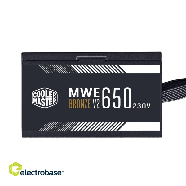 Cooler Master MWE 650 Bronze 230V V2 power supply unit 650 W 24-pin ATX ATX Black фото 4