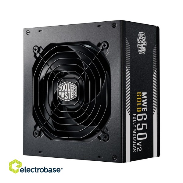 Cooler Master MWE Gold 650 - V2 Full Modular power supply unit 650 W 24-pin ATX ATX Black image 1
