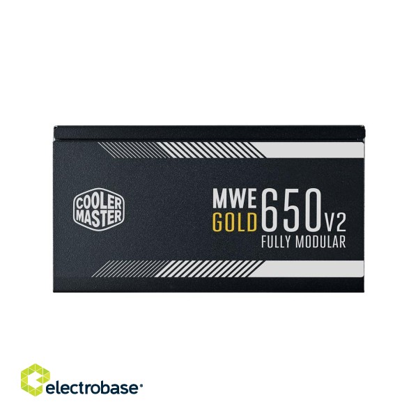 Cooler Master MWE Gold 650 - V2 Full Modular power supply unit 650 W 24-pin ATX ATX Black image 4