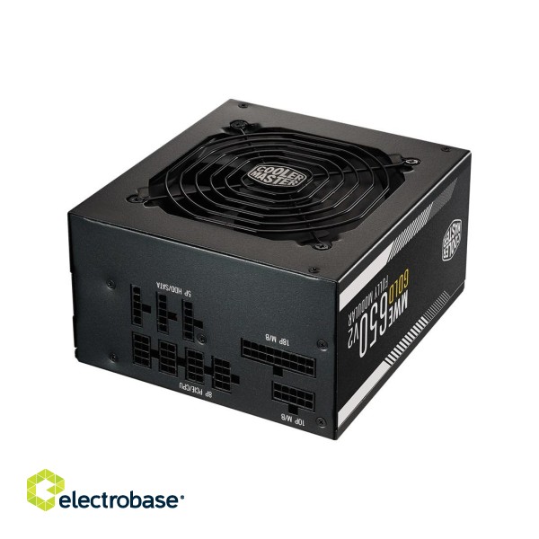 Cooler Master MWE Gold 650 - V2 Full Modular power supply unit 650 W 24-pin ATX ATX Black image 5