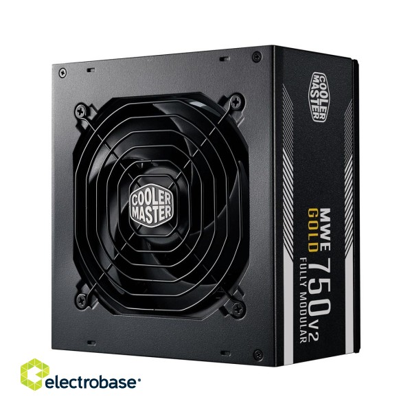 Cooler Master MWE Gold 750 - V2 power supply unit 750 W 24-pin ATX ATX Black paveikslėlis 1