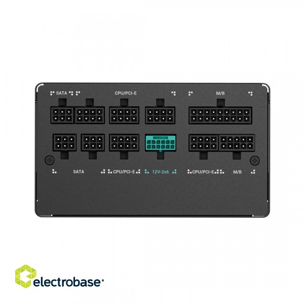 DeepCool PN850M power supply unit 850 W 20+4 pin ATX ATX Black paveikslėlis 4