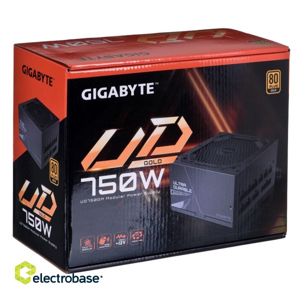 Gigabyte GP-UD750GM power supply unit 750 W 20+4 pin ATX ATX Black image 8