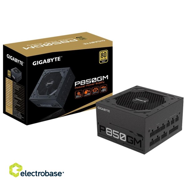 Gigabyte P850GM power supply unit 850 W 20+4 pin ATX ATX Black image 7