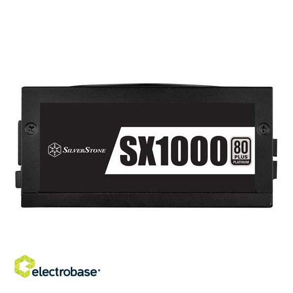 Silverstone SX1000 power supply unit 1000 W 24-pin ATX SFX-L Black image 1