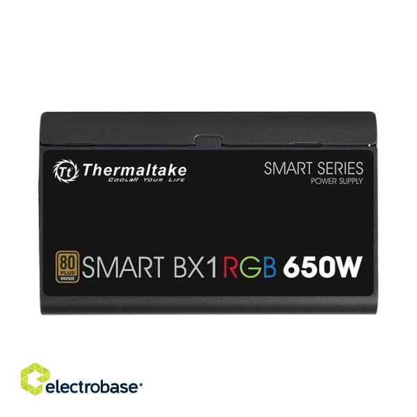 Thermaltake SMART BX1 RGB 650W PSU power supply unit 24-pin ATX ATX Black paveikslėlis 1