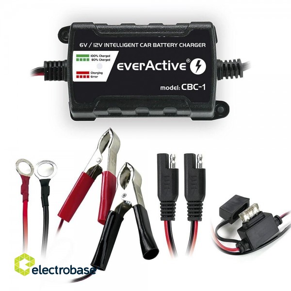 Car battery charger everActive CBC1 6V/12V фото 6