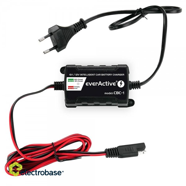 Car battery charger everActive CBC1 6V/12V фото 8
