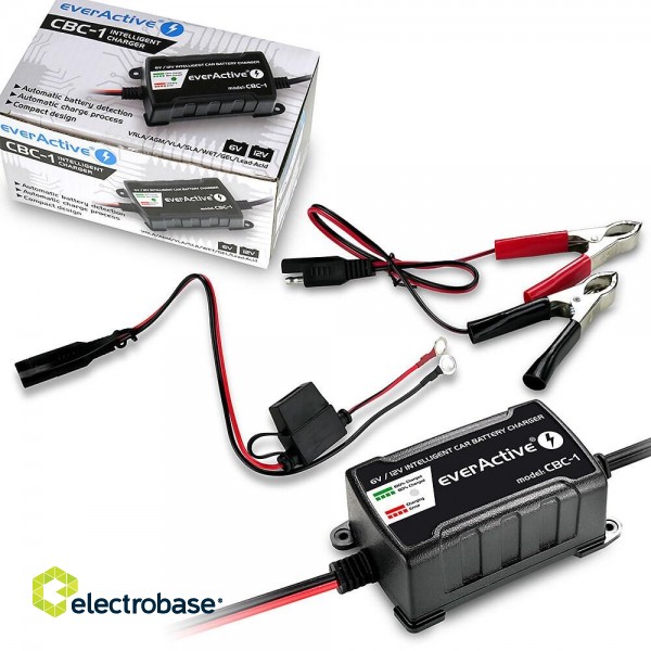 Car battery charger everActive CBC1 6V/12V фото 9