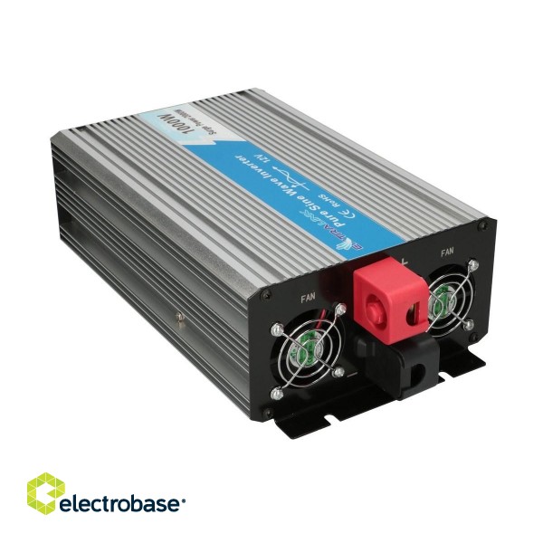 Extralink OPIP-1000W | Voltage converter | 12V - 230W, 1000W, pure sine фото 2
