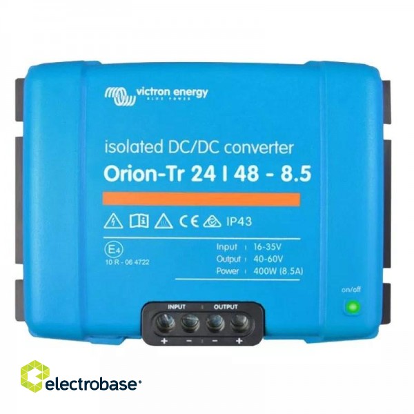 Isolated DC/DC converter VICTRON ENERGY Orion-Tr 24/48-8.5A 400 W (ORI244841110)