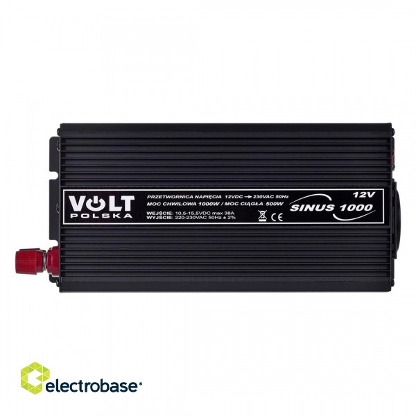 SINUS 500/1000 12/230V (500/1000) voltage converter image 3